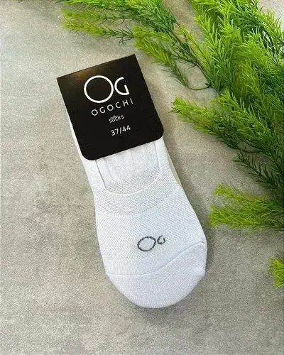 KIT 3 MEIAS OGOCHI INVISIVEL